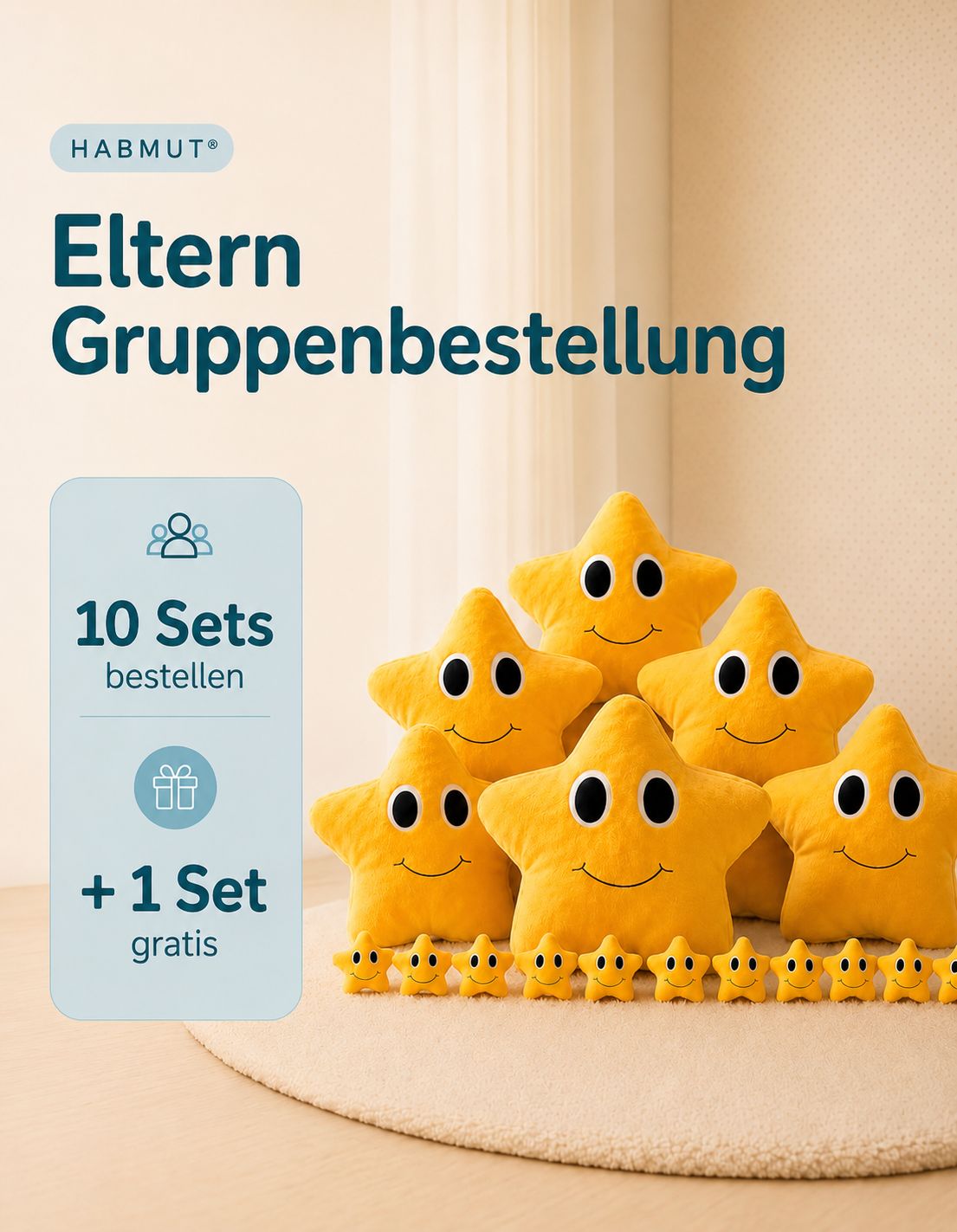 Image of 10 HABMUT® Sets bestellen + 1x Set GRATIS